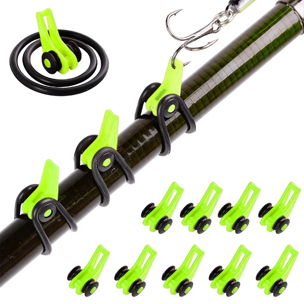 Fishing Hook Jig - 10 قطعة/الوحدة الصيد رود القطب هوك