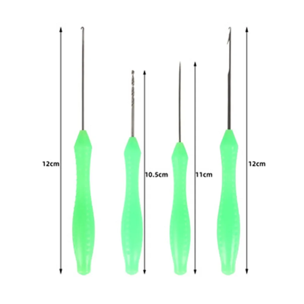 Fishing Hook Stainless Steel - 2/3/4 قطعة مجموعة إبرة الطعوم هوك