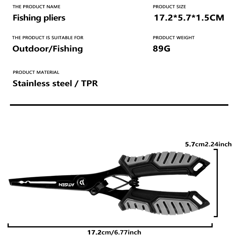 ملقط صيد من الفولاذ المقاوم لل - مراجعة Fishing Hook Sharpener وسعره