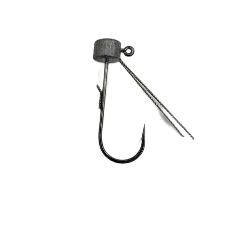 10 قطعة * الصيد الفطر شكل Ned  - مراجعة Fishing Hook Offset وسعره