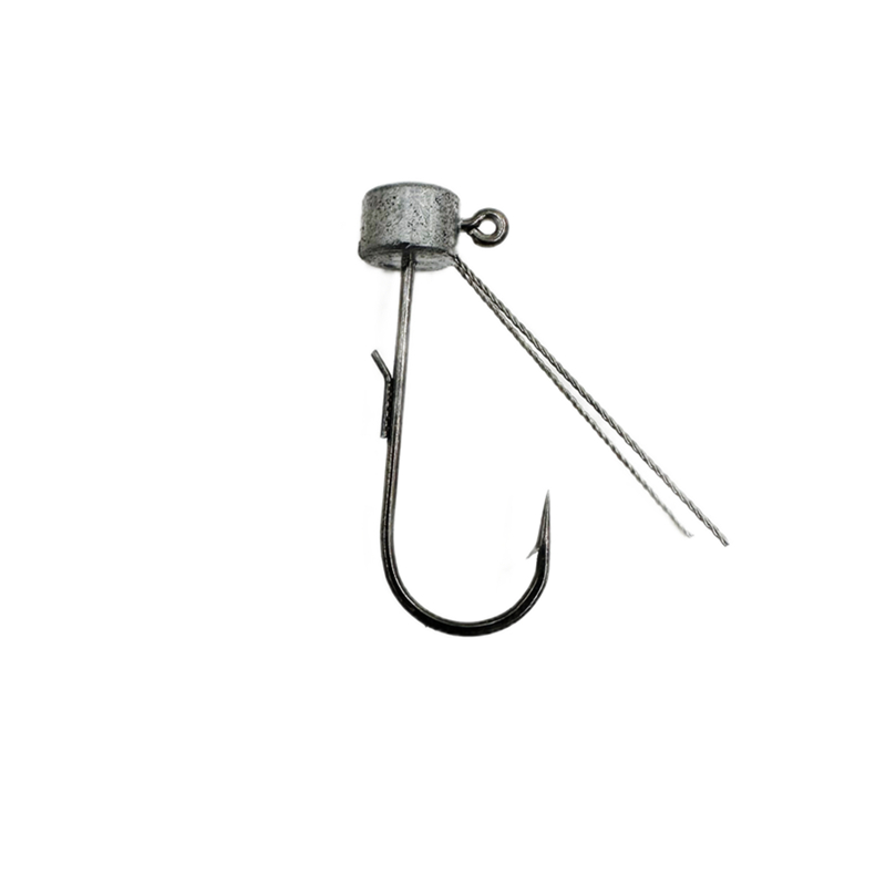 10 قطعة * الصيد الفطر شكل Ned  - مراجعة Fishing Hook Offset وسعره