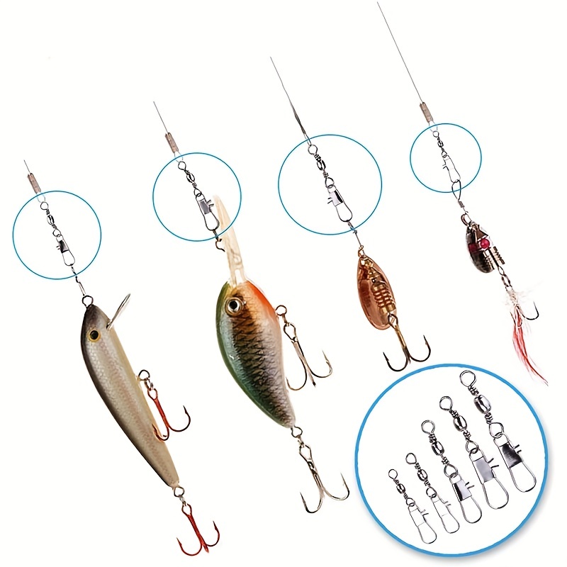 50/200 قطعة من مشابك الصيد الد - مراجعة Fishing Hook Offset وسعره